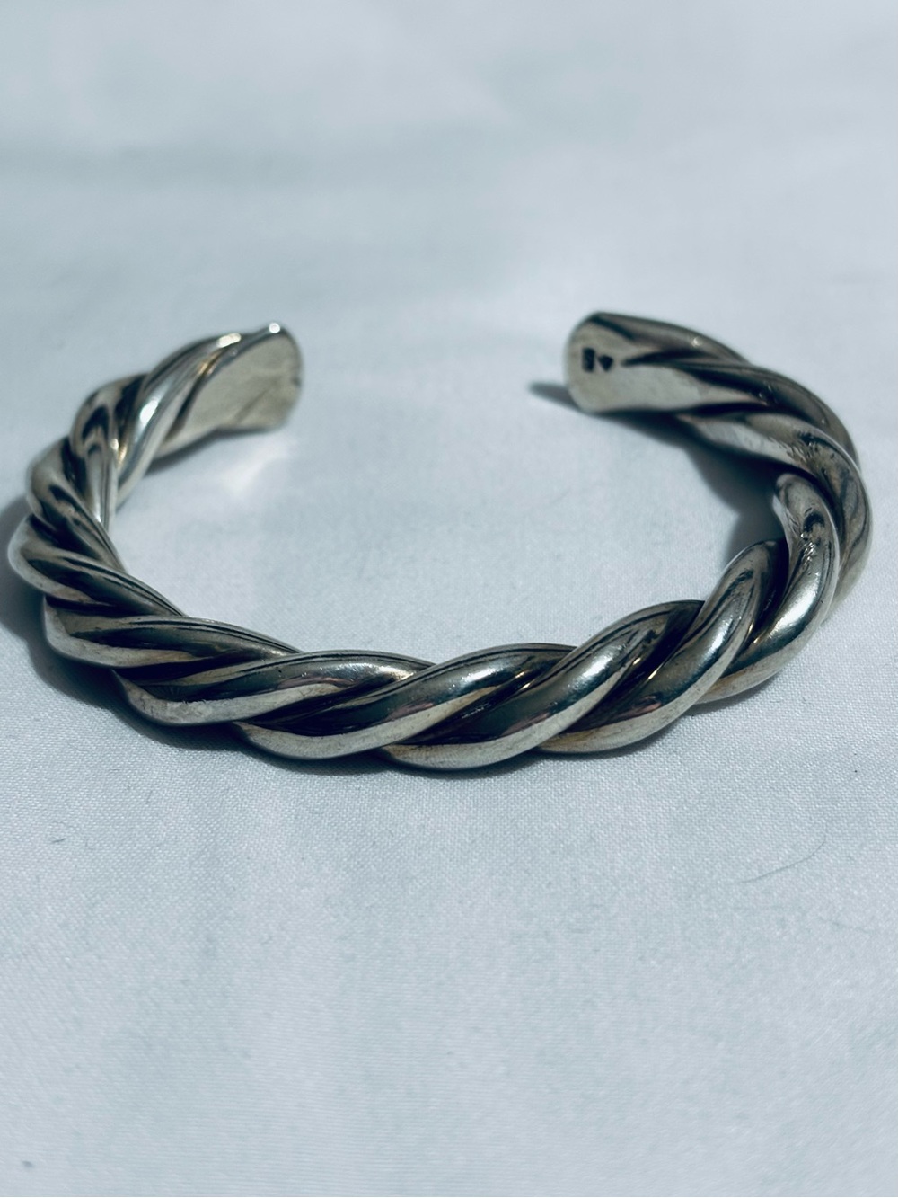 SILPADA Vintage 925 Sterling Silver Heavy Twisted Cable Cuff Bracelet B0014